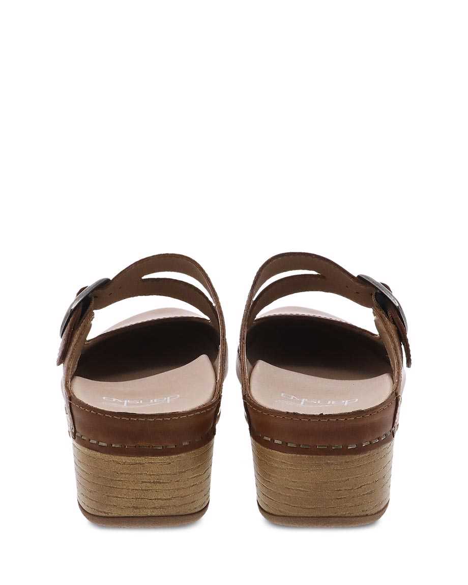 Dansko Britney Pull Up Women Mary Janes Brown | CA 3670KOJ