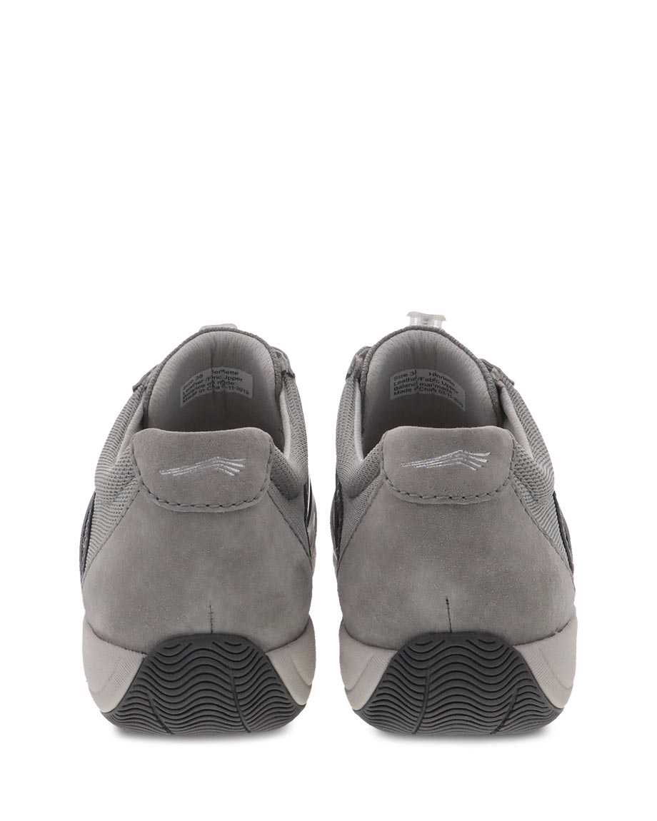 Dansko Henriette Suede Women Walking Shoes Grey | CA 3887OKK