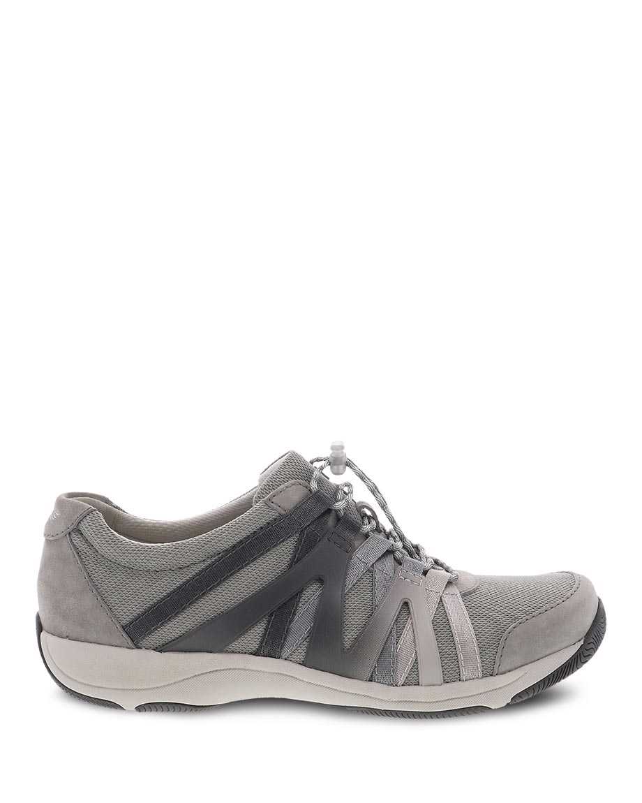Dansko Henriette Suede Women Walking Shoes Grey | CA 3887OKK
