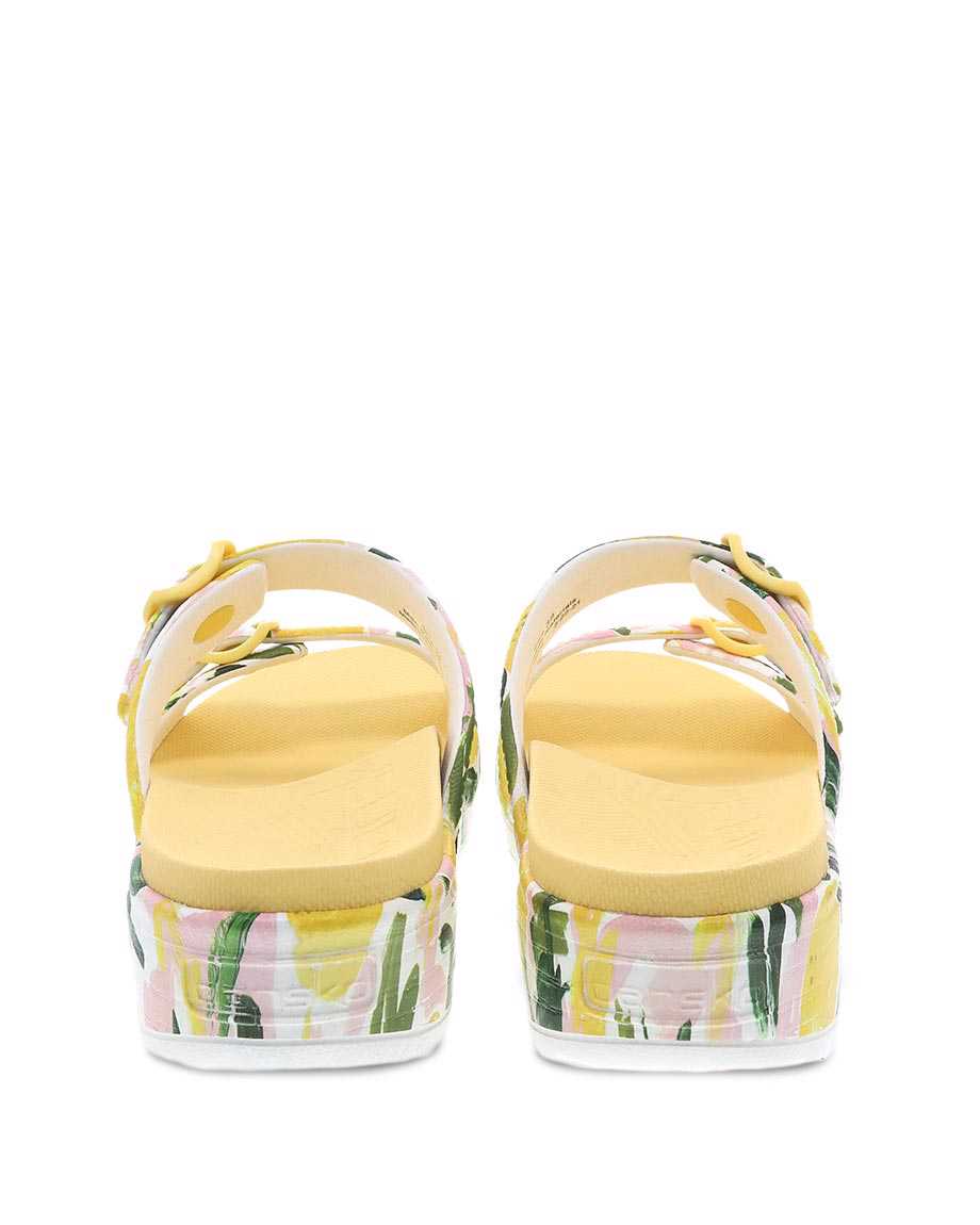 Dansko Kandi Molded Women Sandals Olive | CA 3726FDL