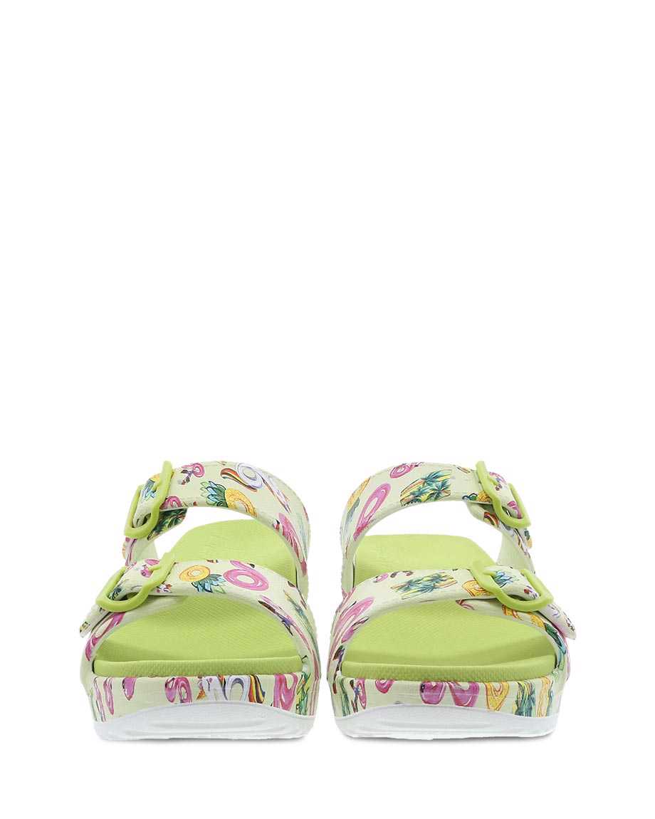 Dansko Kandi Pool Molded Women Sandals Multicolor | CA 3732ILN