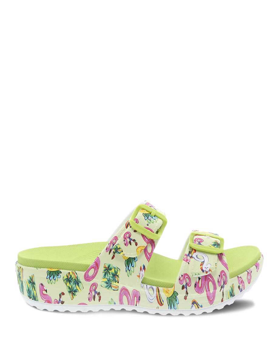 Dansko Kandi Pool Molded Women Sandals Multicolor | CA 3732ILN
