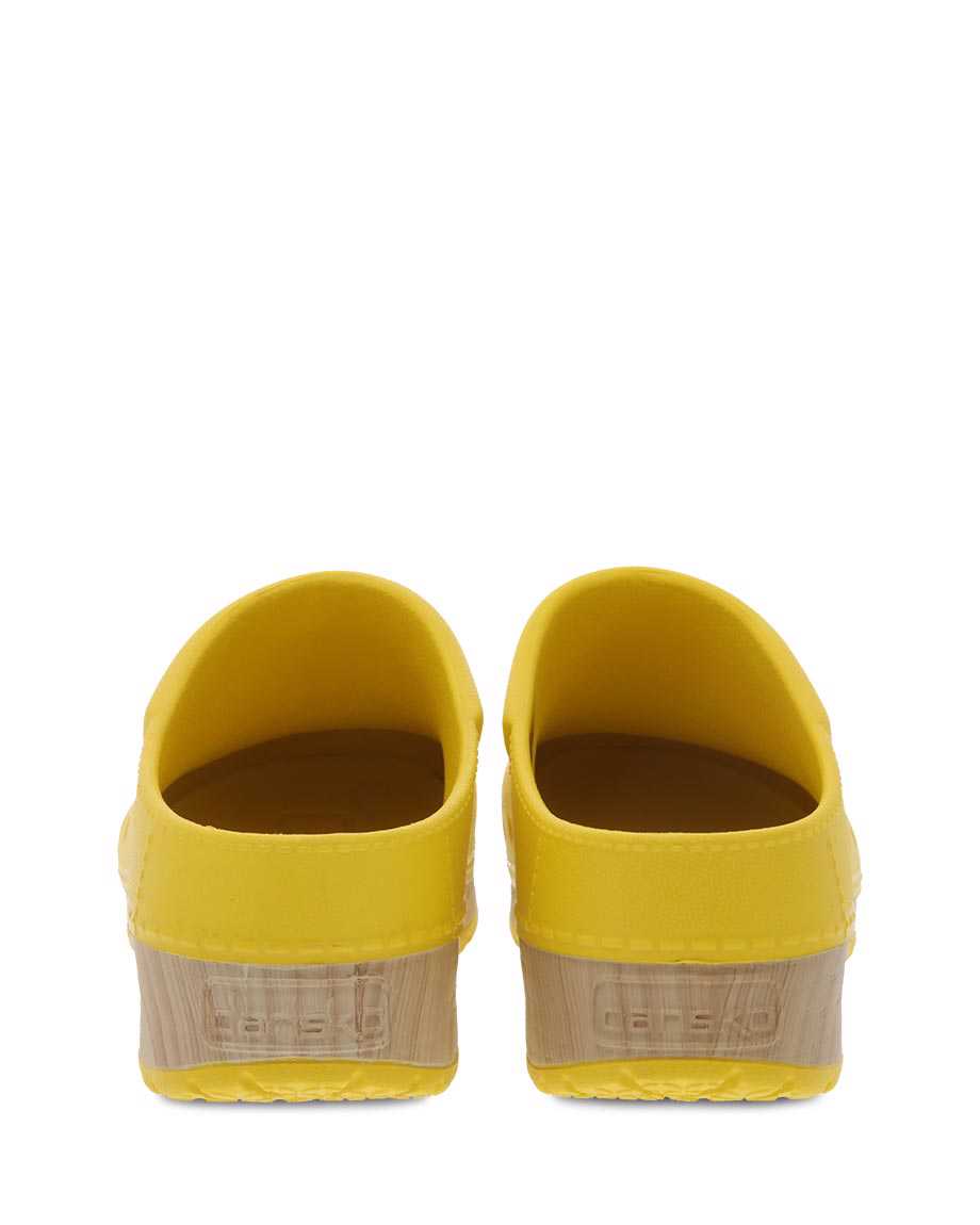 Dansko Kane EVA Clog Women Mules Yellow | CA 3691RVA