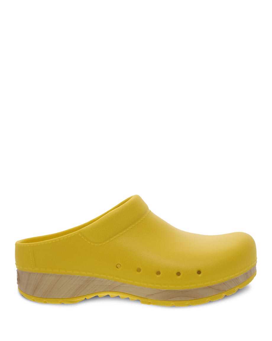 Dansko Kane EVA Clog Women Mules Yellow | CA 3691RVA