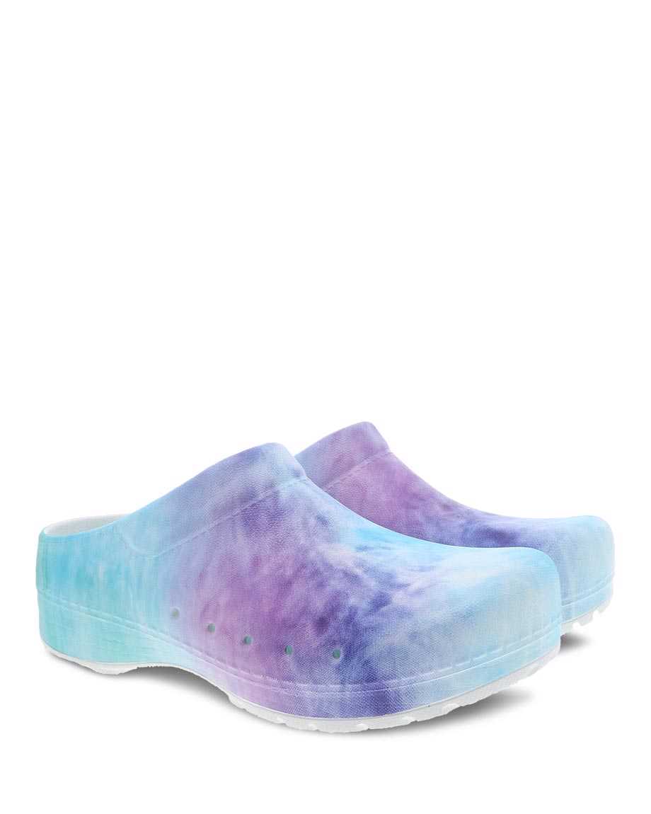 Dansko Kane Molded Women Clogs Mint / Multicolor | CA 3573AHQ