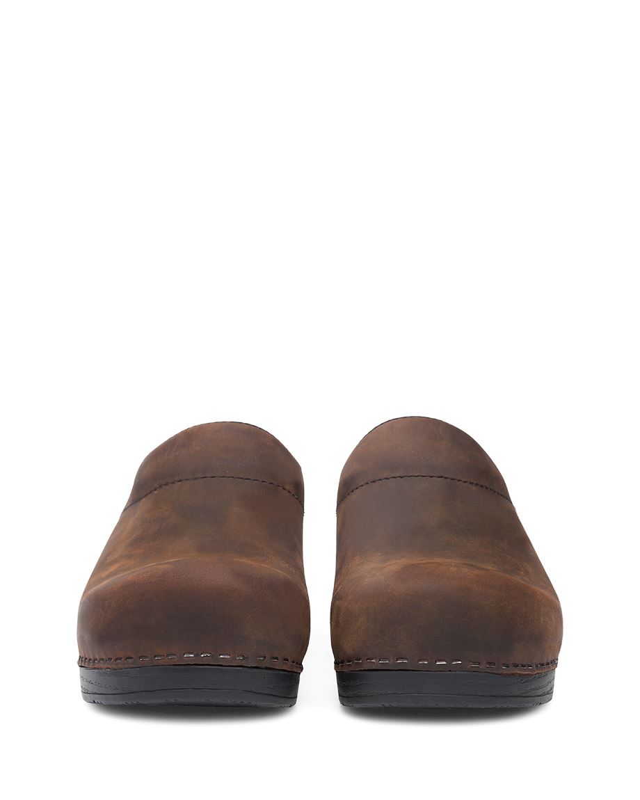 Dansko Karl Antique Sole Men Casual Shoes Brown / Black | CA 3501CTP