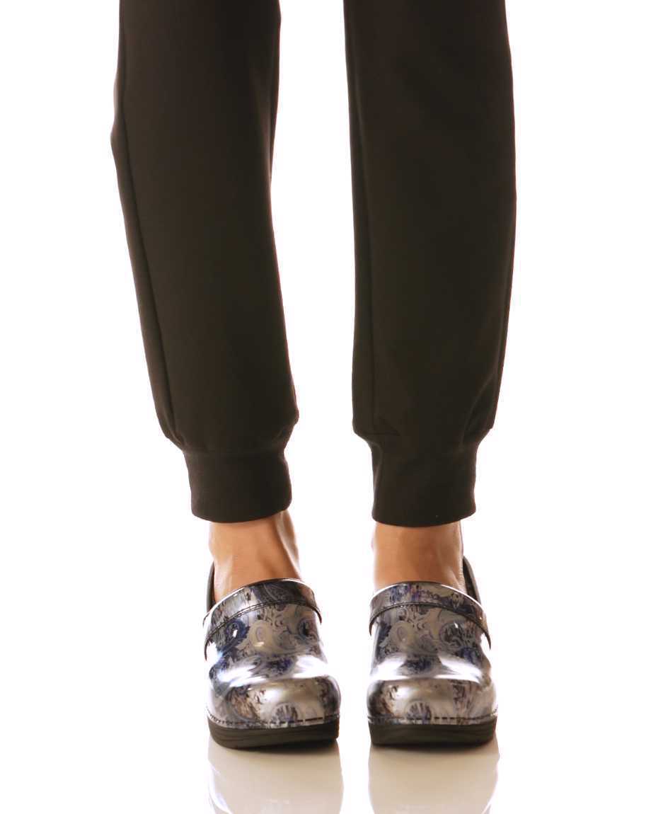 Dansko LT Pro Tooled Women Clogs Black | CA 3583QMA