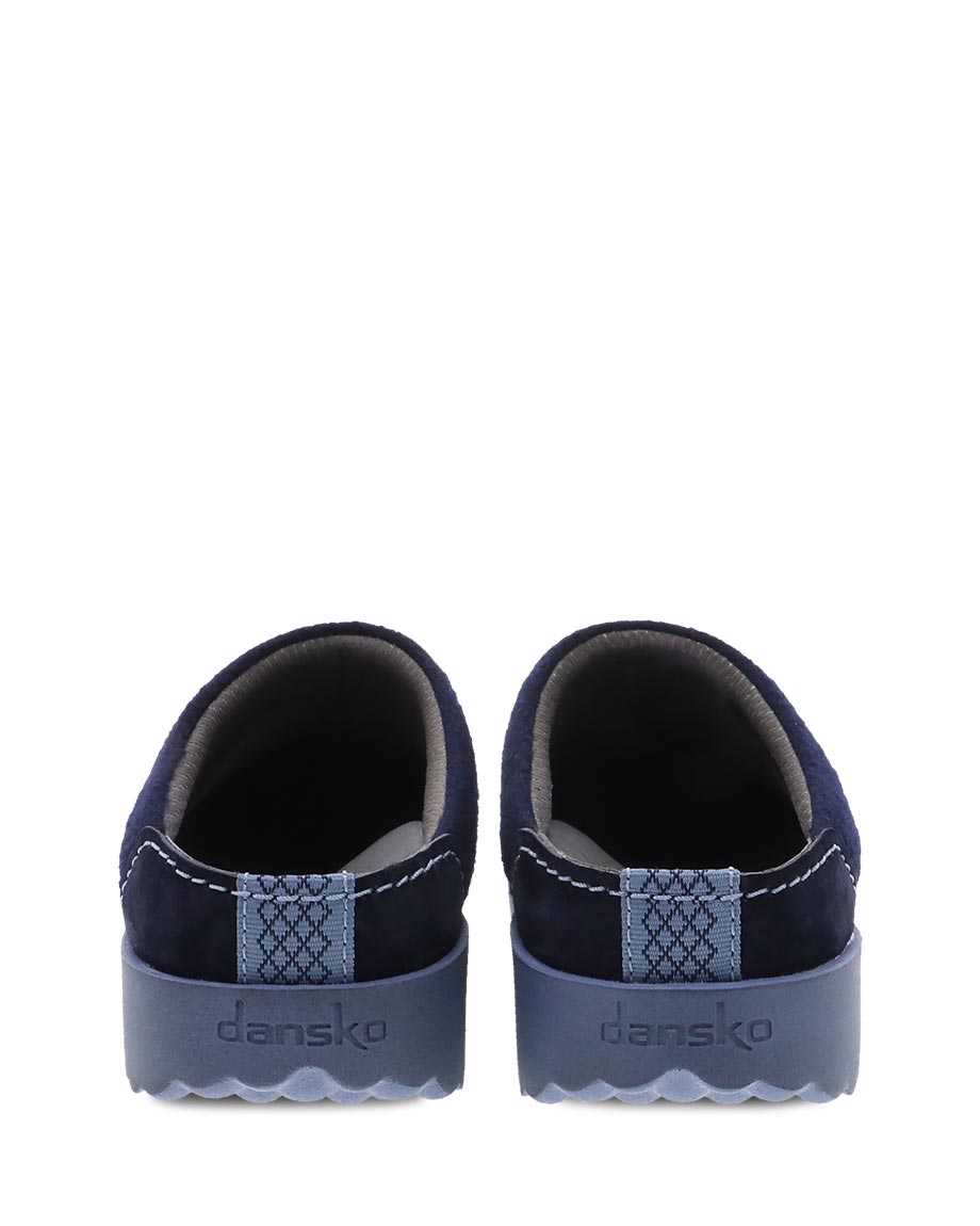 Dansko Lucie Mule Women Mules Navy | CA 3701FDX