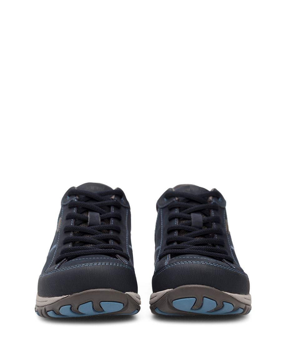 Dansko Paisley Milled Nubuck Women Walking Shoes Navy | CA 3897WNQ