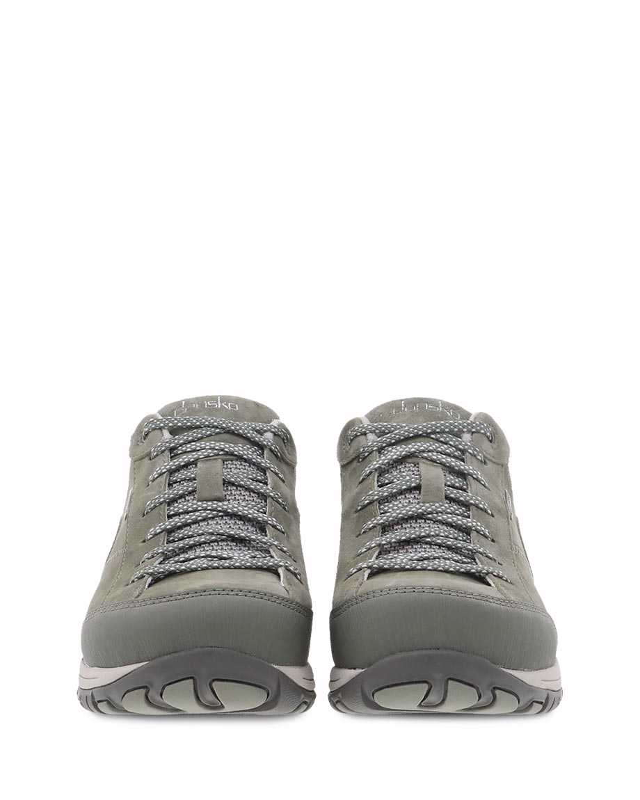Dansko Paisley Suede Women Walking Shoes Olive | CA 3898EBW
