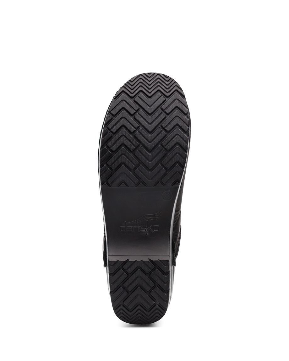 Dansko Professional Cabrio Women Wide Shoes Black | CA 3950EBM