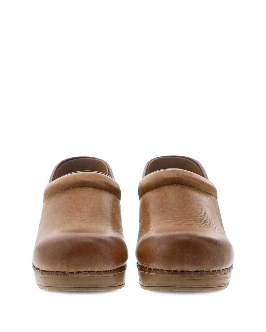 Dansko Professional Distressed Women Clogs Orange | CA 3600JPQ