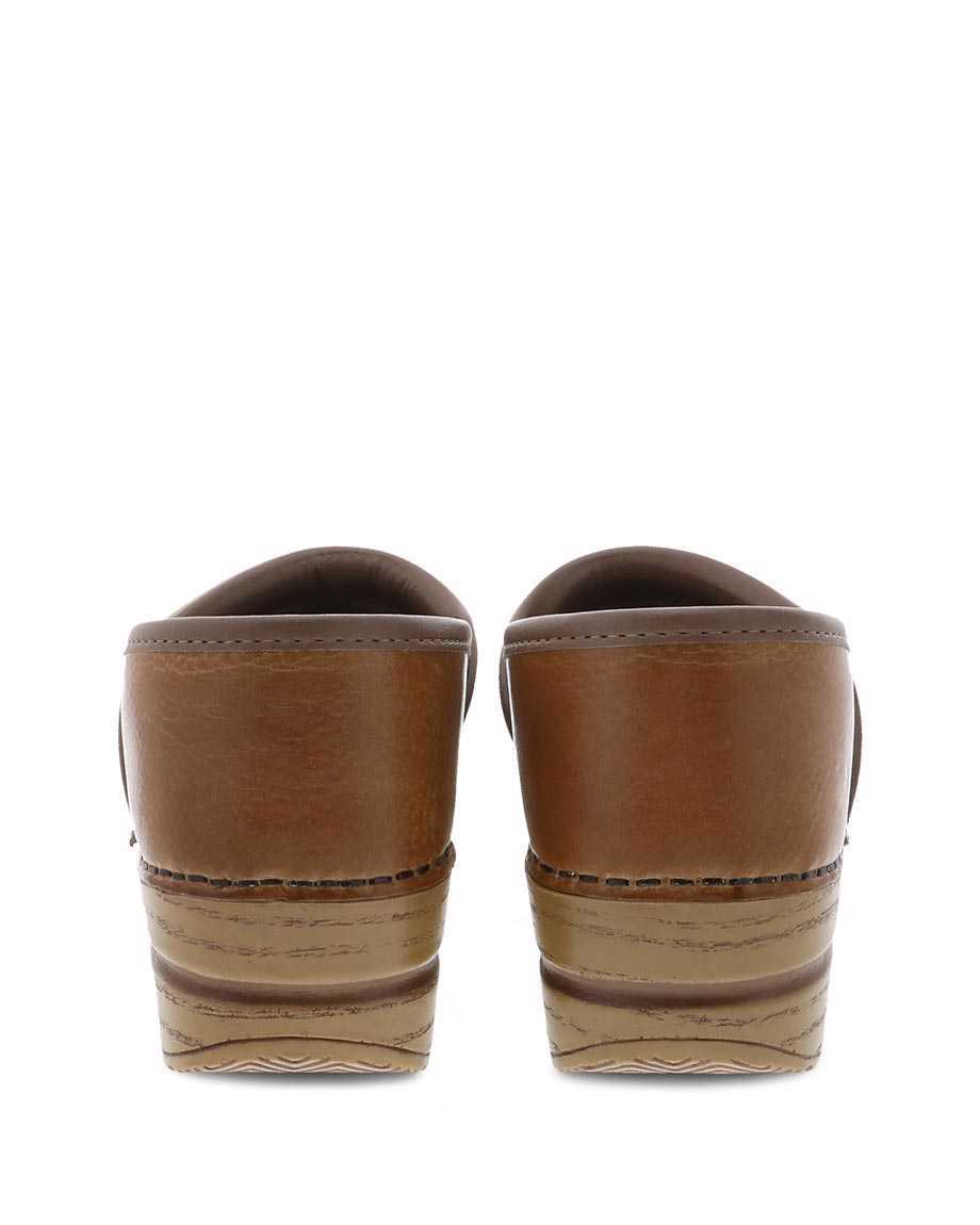 Dansko Professional Distressed Women Clogs Orange | CA 3600JPQ