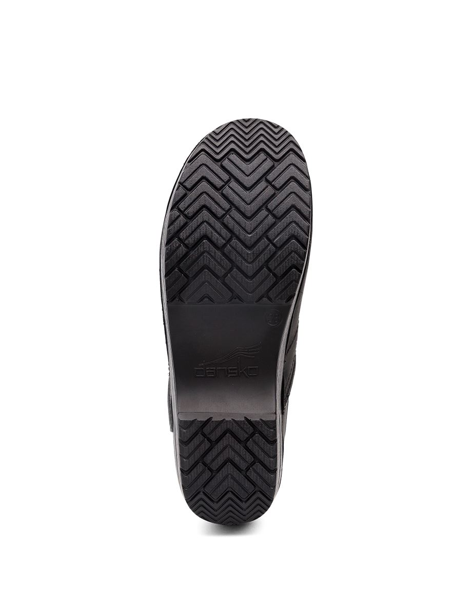 Dansko Professional Oiled Women Wide Shoes Black | CA 3955ILT
