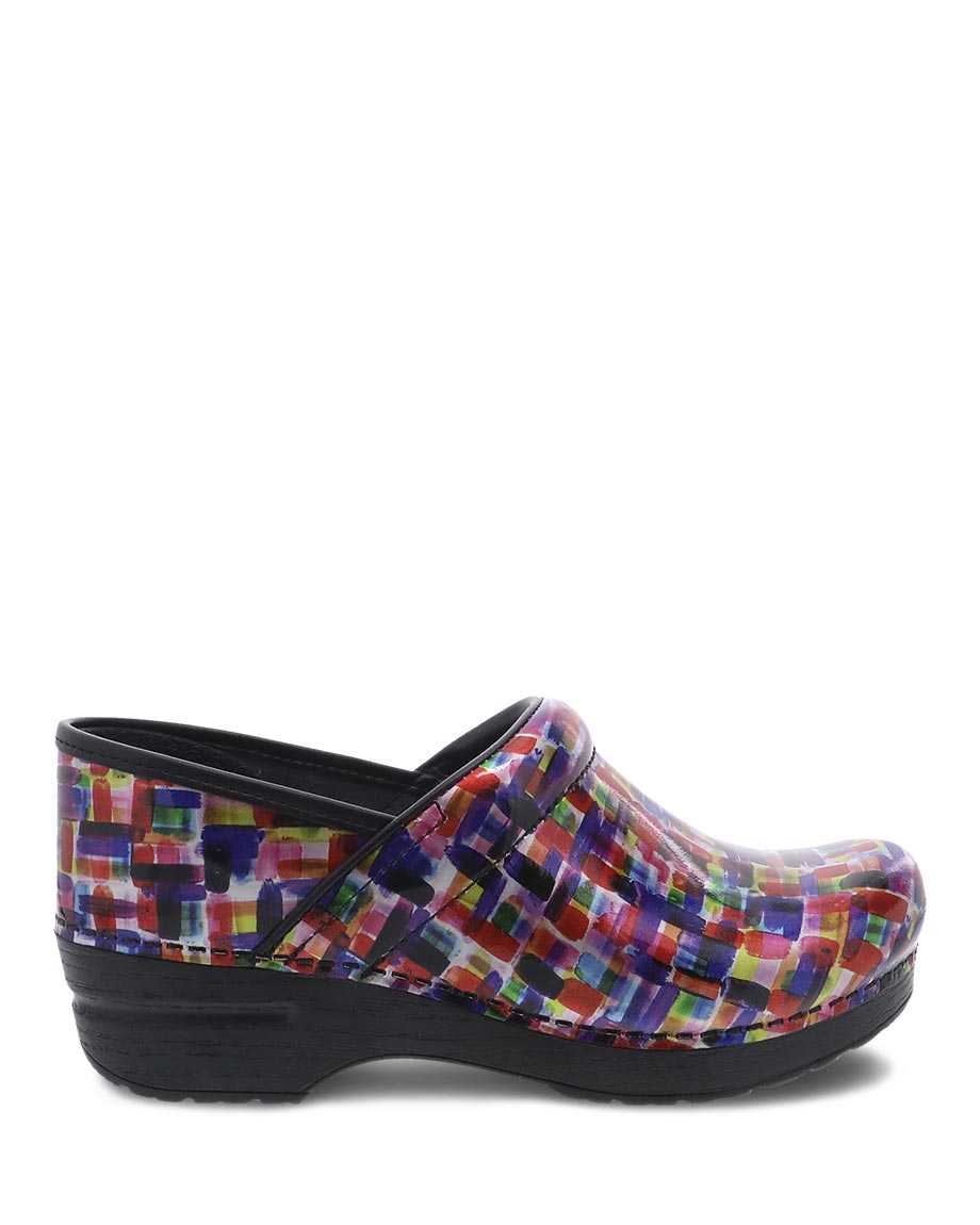 Dansko Professional Patent Women Clogs Multicolor | CA 3605CTY