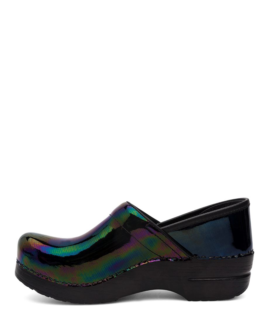 Dansko Professional Petrol Patent Women Wide Shoes Multicolor | CA 3958AHI