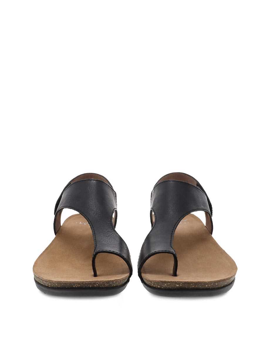 Dansko Reece Women Sandals Black | CA 3749PJG