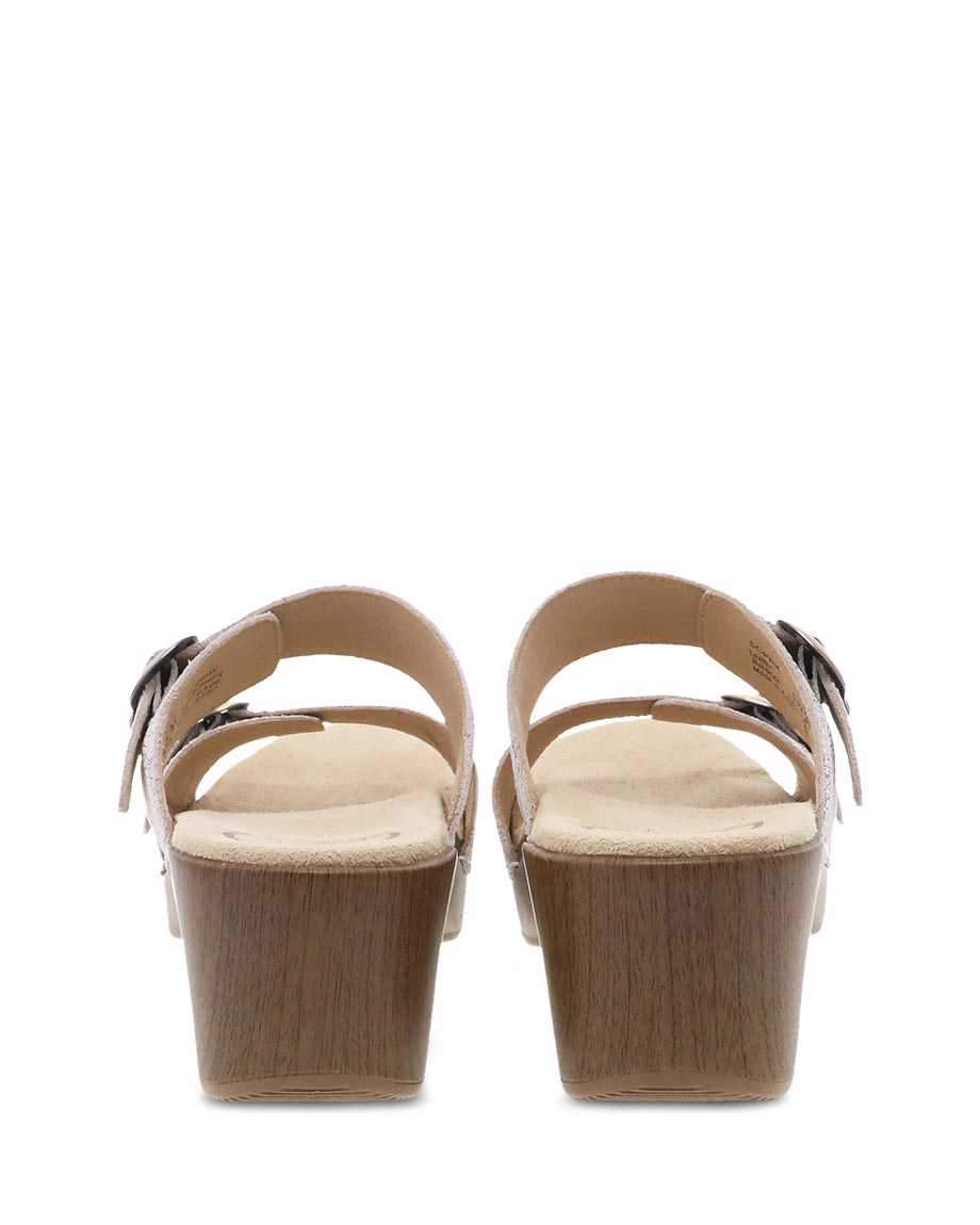 Dansko Sophie Multi Women Sandals White / Multicolor | CA 3773LIS