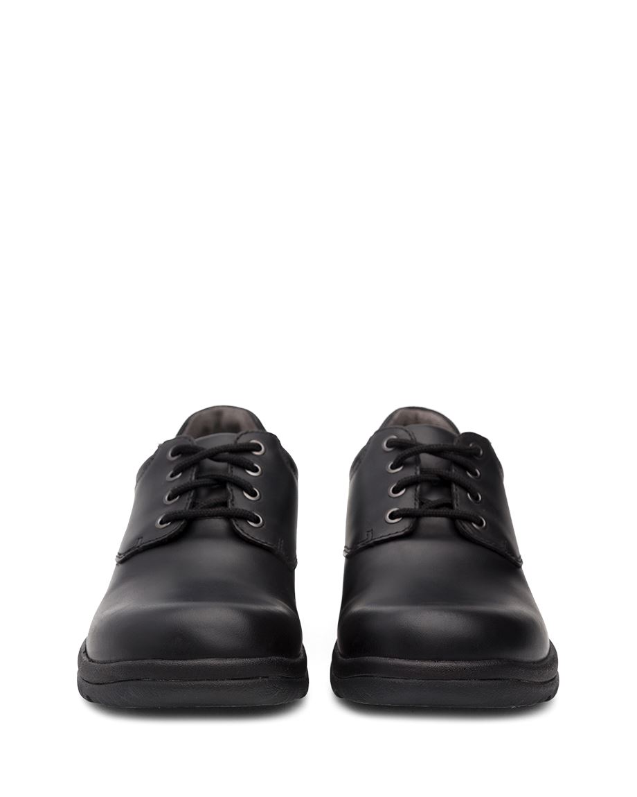 Dansko Walker Smooth Men Dress Shoes Black | CA 3540OKC