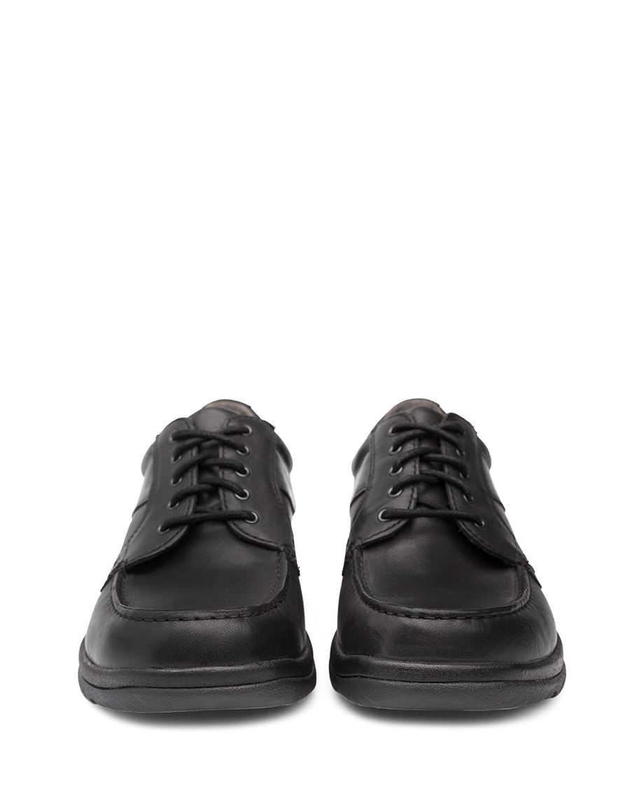 Dansko Wyatt Full Grain Men Dress Shoes Black | CA 3542AHB