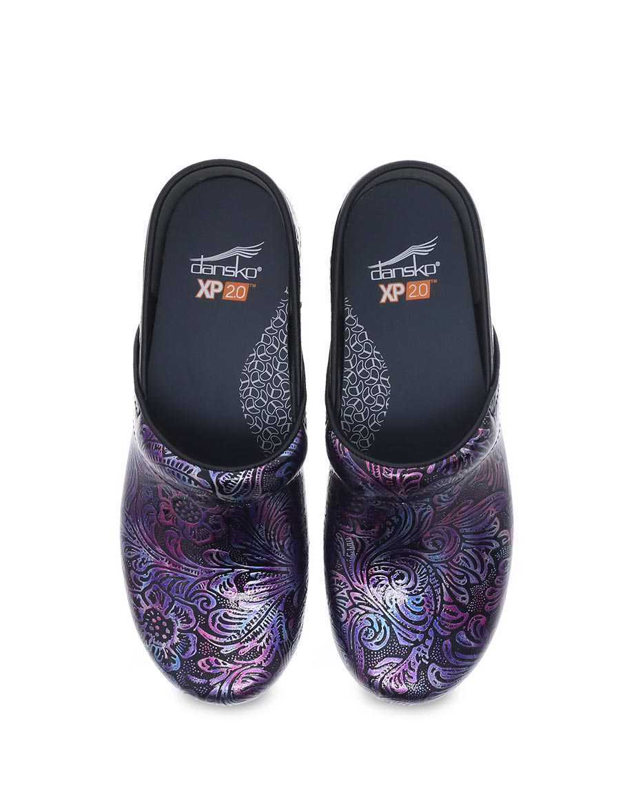 Dansko XP 2.0 Engraved Patent Women Wide Shoes Multicolor | CA 3961FDA