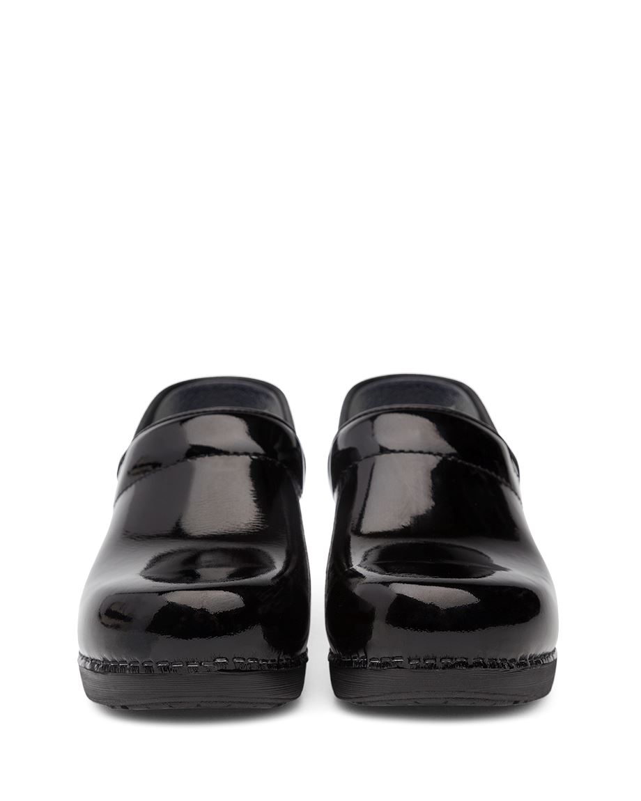 Dansko XP 2.0 Patent Women Slip Resistant Shoes Black | CA 3796TCI