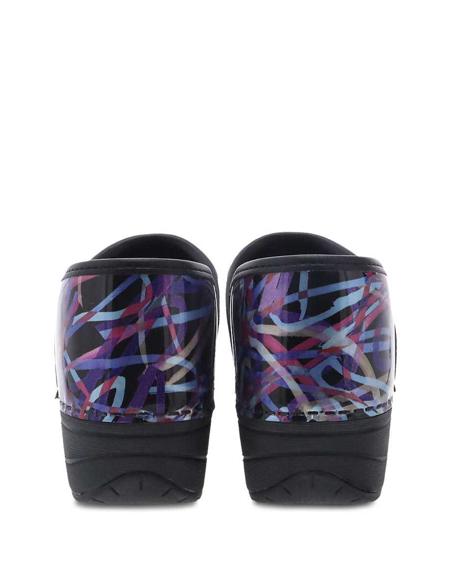 Dansko XP 2.0 Ribbon Patent Women Slip Resistant Shoes Multicolor | CA 3800OKS